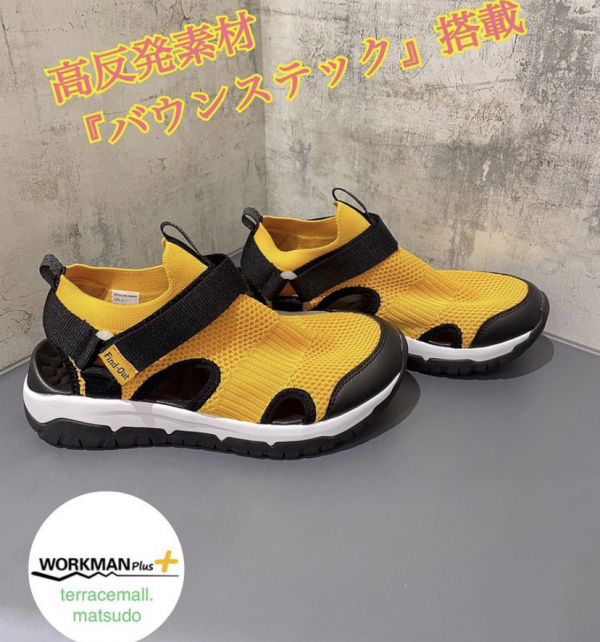 ワークマンプラス 走れるjogサンダル Workman Plus ショップニュース テラスモール松戸