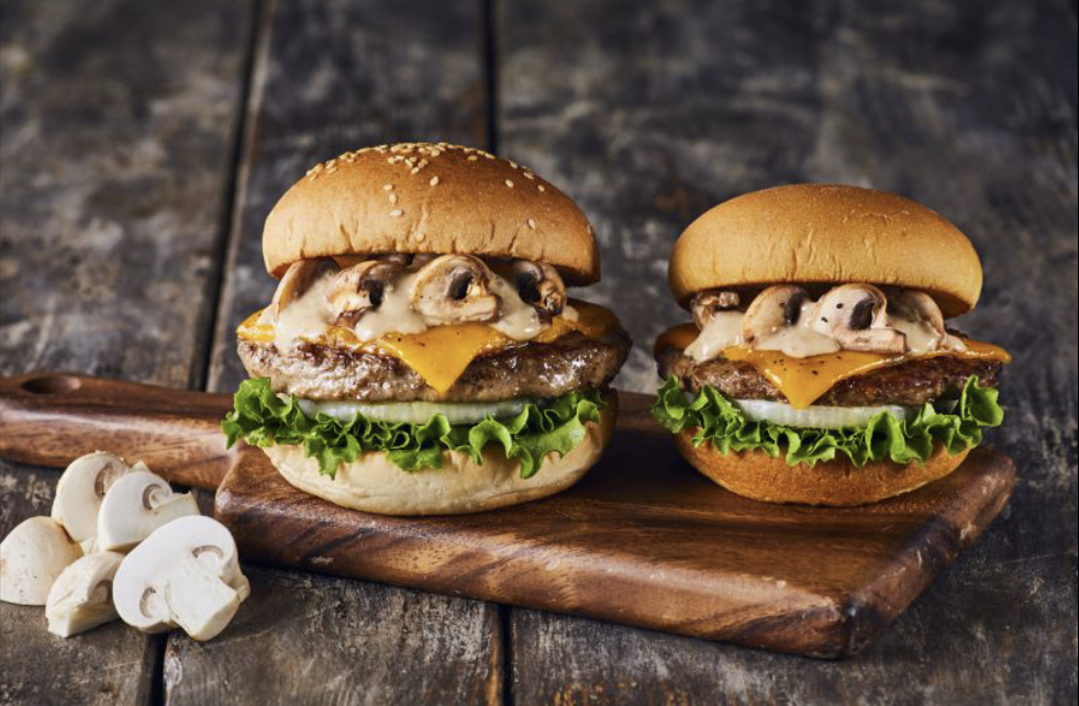 9 7wed Start フレッシュネス人気no 1が帰ってきた マッシュルームチーズバーガー Freshness Burger ショップニュース テラスモール松戸